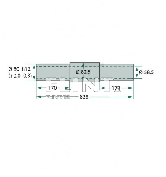 Laaduri kiirkinnituse toru Manitou
