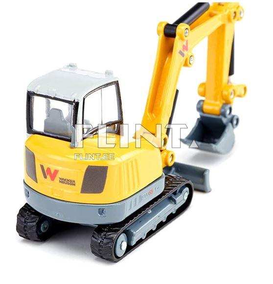 Miniekskavaator Wacker Neuson lintidega SIKU 1:50 (139x40x66mm)