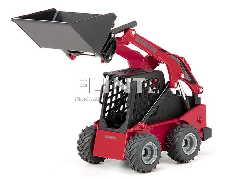 Minilaadur Manitou 3300V SIKU 1:32 (143x58x88mm)