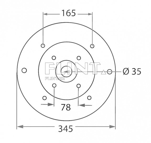 Niiduki ketas JF-Stoll 3228-608X