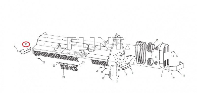 Niiduki tald Maschio M30400536 parem