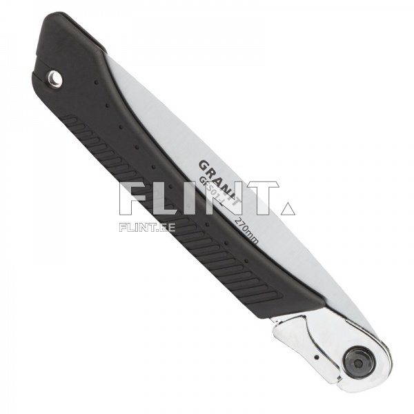 Töökäepidemega nuga, mille tera on valmistatud roostevabast terasest. Nuga on suletud asendis, hõlpsasti kasutatav ja ohutu.