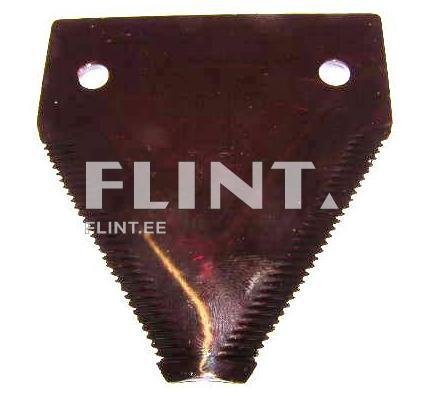 Kolmnurkne tööriist, mille ääred on hammastatud ja peal on kaks ümmargust avaus, mis võimaldavad kinnitamist.