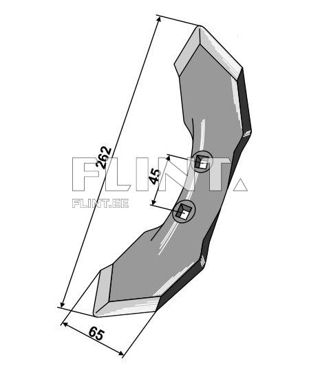 Pii ots Joskin, Dalbo, Kongskilde 295x65x8mm (K32)