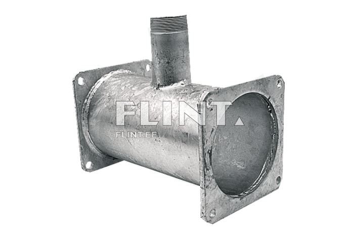 Pikendus 6" L=300 (avad 150x150) lisaväljund 2"