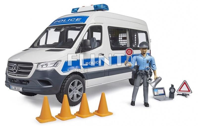 Politsei auto MB Sprinter (45,5x17x22cm) Bruder