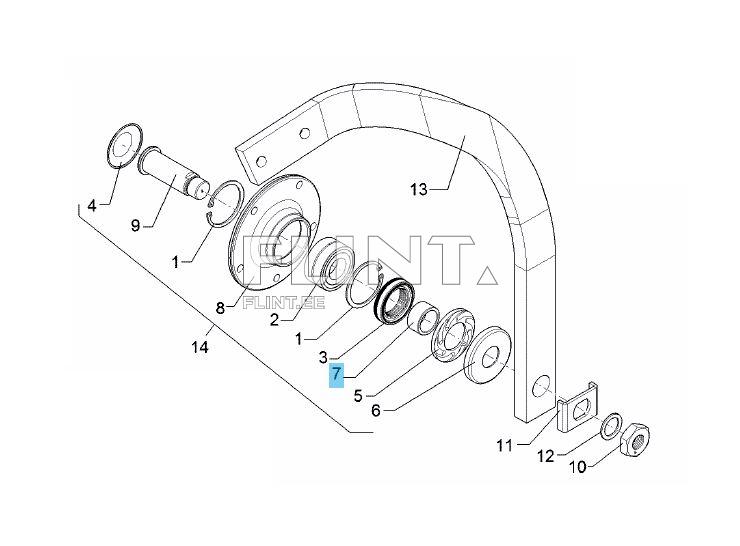 Puks 32310067 Lemken D45/35x23