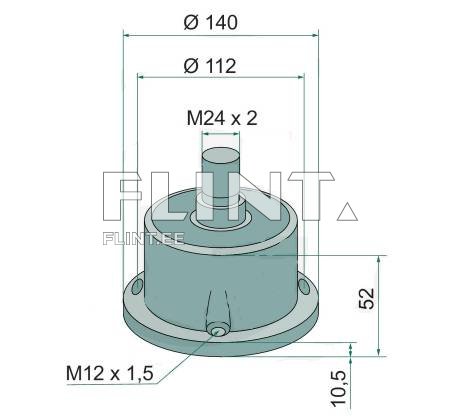Rummu komplekt Kverneland RF30701X0 (PDC Ø112mm)