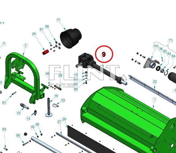 Reduktor Peruzzo FOX 1200  (32050210)