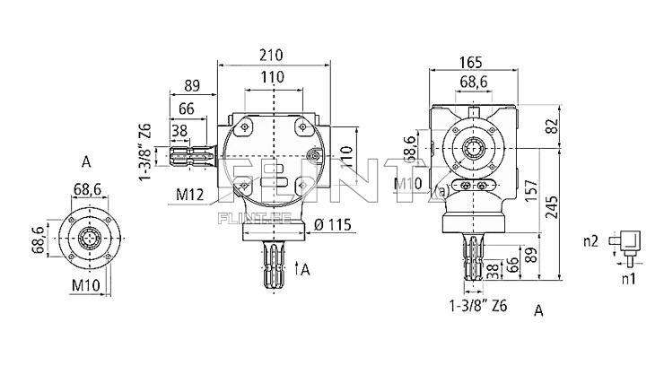 Reduktor S2050 BONDIOLI
