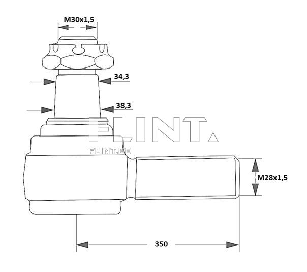 Rooliots välimine Fendt