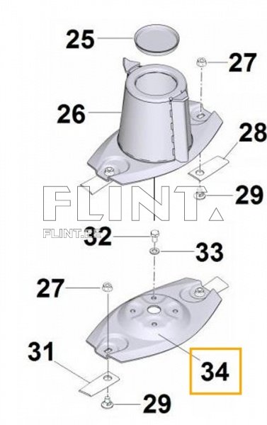 Rootori ketas Enorossi DM (18032450)