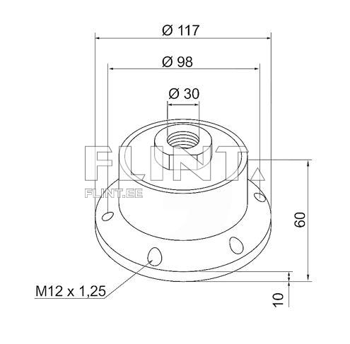 Ketta rumm Väderstad Carrier 482496, 479442