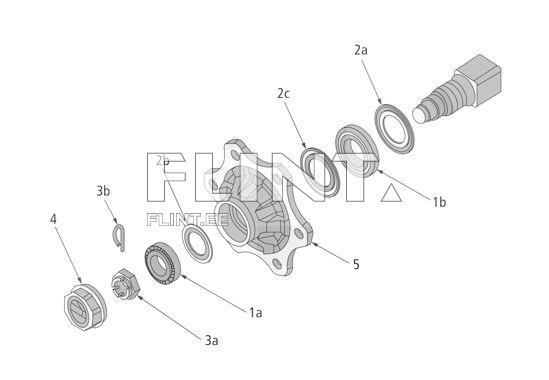 Ratta rummu tihendi komplekt A.D.R