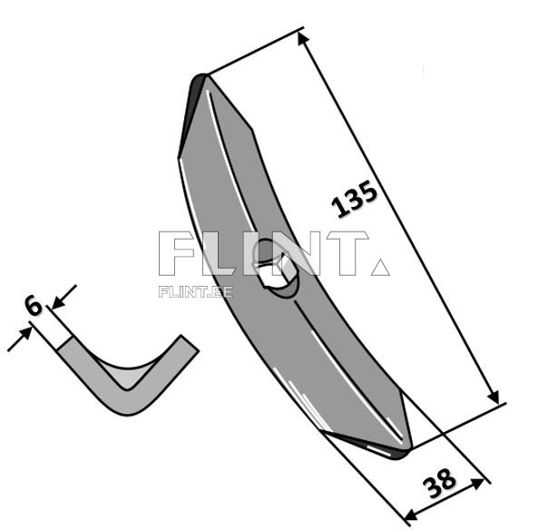 S-pii ots 38x6x135mm