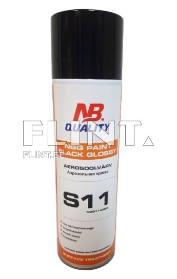 Spray värv läikiv must 500ml