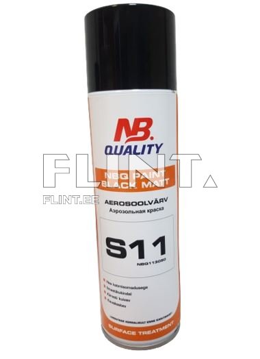 Spray värv matt must 500ml