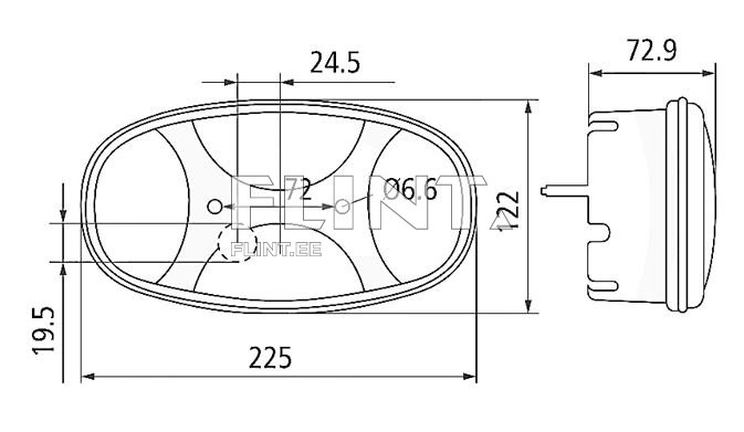 Tagatuli Hella CARGOLUNA parem