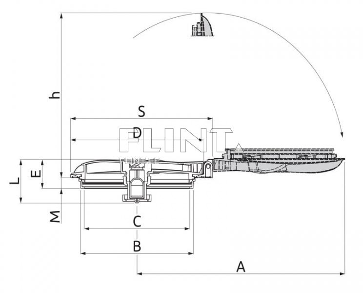 Taimekaitsepritsi kaas D=462mm ARAG