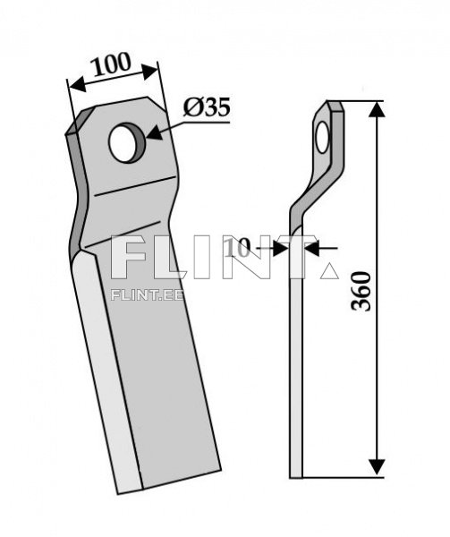 Tera Szolnoki (360x100x10; ava 35mm) parem