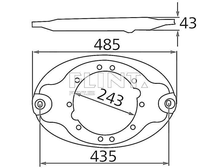 Tera ketas Kuhn (55913700) äärmine