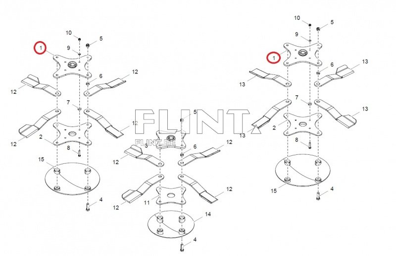 Tera kinnitus taldrik Bednar 00021587