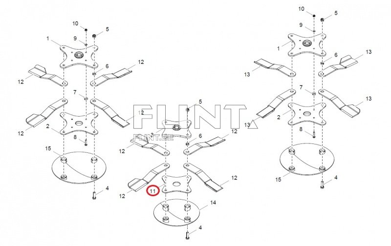 Tera kronstein (keskmine) Bednar 00051419