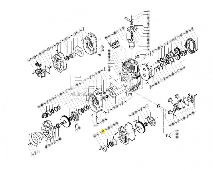 Tihend 65x45x8mm Jurop 4022200044