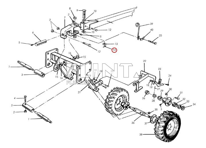 Tihvt 8x90 Väderstad 53000809091