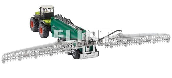 Traktor Claas Xerion lägalaoturiga SIKU 1:87 (211x41x46mm)