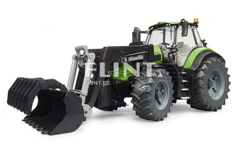 Traktor Deutz-Fahr 8280 TTV (46,2x17,8x20,8cm) + laadur Bruder