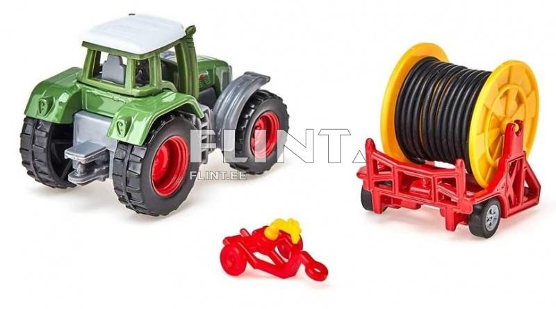 Traktor Fendt kastmisvoolikuga SIKU 1:87 (137x39x42mm)