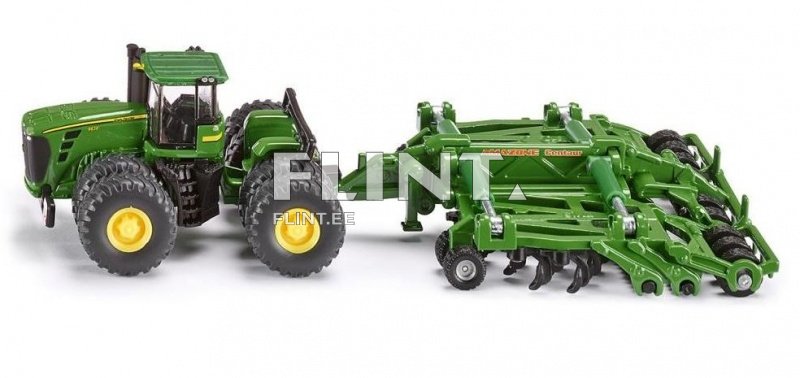 Traktor John Deere 9630 Amazone Centaur äkkega SIKU 1:87 (177x86x43mm)