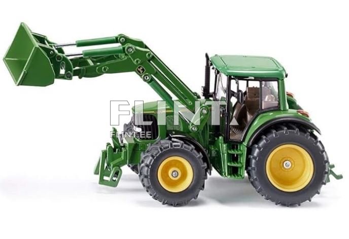 Traktor John Deere laaduriga SIKU 1:32 (243x80x96mm)