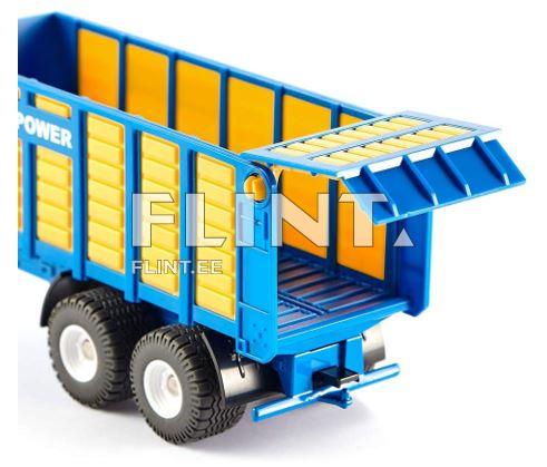 Traktor New Holland T9.560 silohaagisega SIKU 1:50 (321x58x79mm)