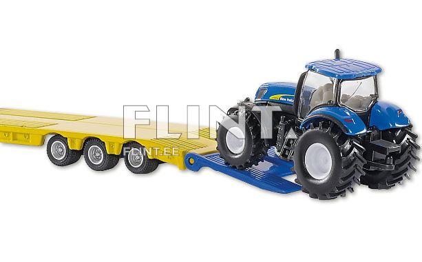 Traktorite ja veoauto mudeli komplekt New Holland SIKU 1:87 (222x33x51mm)