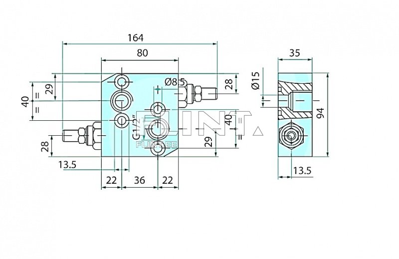 Klapp VAU 60-01 1/2"