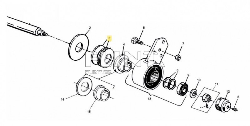 Taldrikvedru Väderstad 401444 (112x58x3)