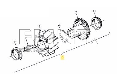 Seemne etteande ratas Väderstad 428072