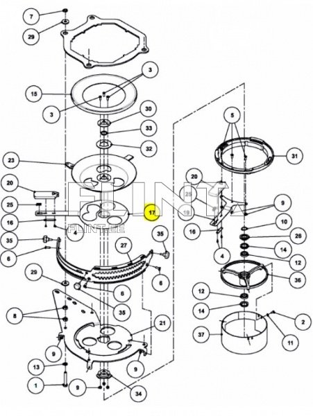 Väetisekülviku siiber Kverneland VNB3957302