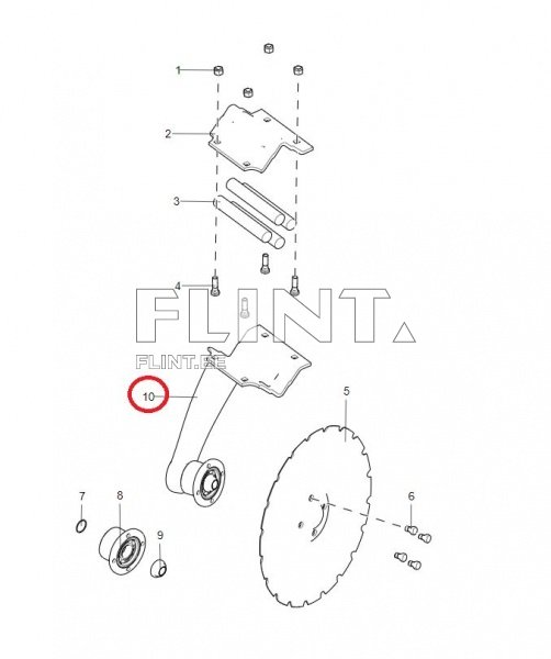 Vannas Väderstad 167837 Carrier (tagumine rida)
