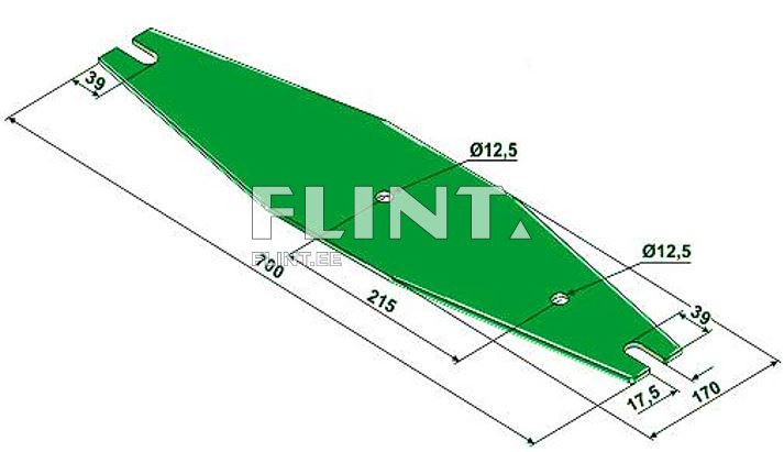 Vedruleht (700mm) KK057068 (Nr.5) Kverneland 