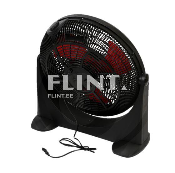 Fänn on musta värvi, millel on võrk võrgujaotuses. Fännil on punased labad ja sellel on juhtpaneel, kus asub lüliti.