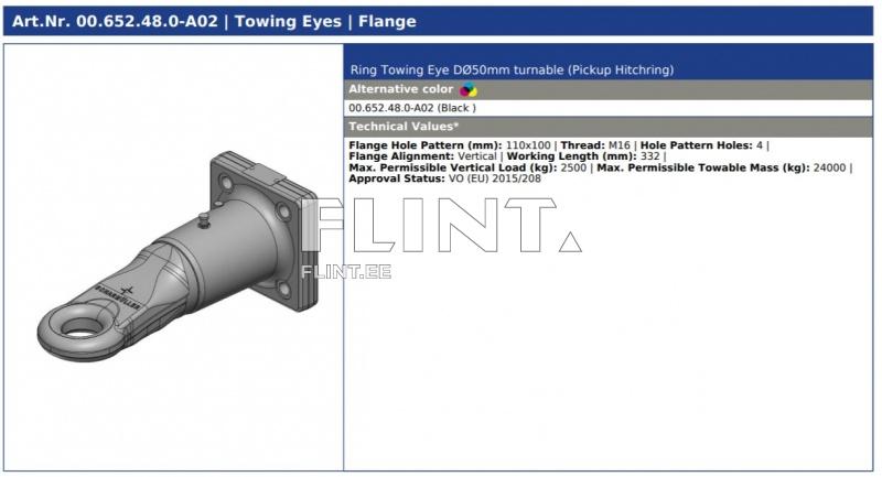 Veosilm Scharmüller 00.652.48.0 (110x100) pöördsilm 50mm
