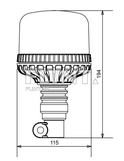 Toode on pärlvalge korpus, millel on rõngakujuline, alaosas pronksist kraan.