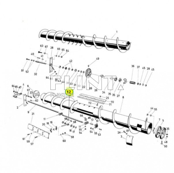 Võll 4223630142 6/40 E-516