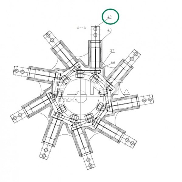 Võll Enorossi RR350 (18035492)