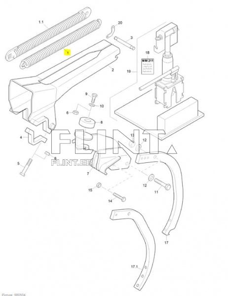 Vedru Amazone HA171 (704x47x13mm)