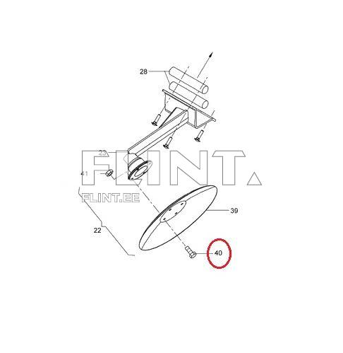 Ketta polt DD402 (DD491) M10x30 12,9  Amazone