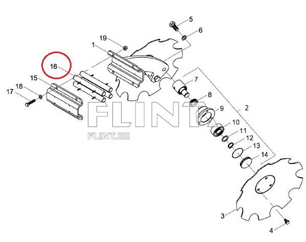 Kummileevendi 00200167 (28x240mm) Horsch